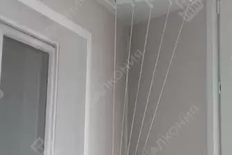 Установка системы холодного остекления на балконе