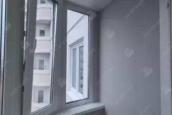 Отделка балкона с утеплением 