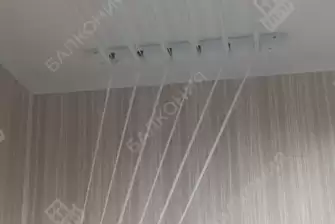 Отделка балкона с утеплением в квартире с подсветкой