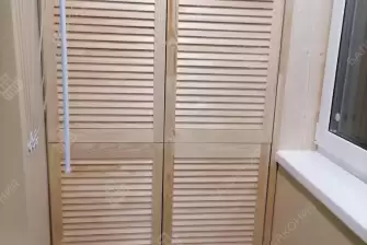 Остекление балкона и установка шкафа и сушилки