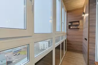 Утепление и облицовка балкона ламинатом