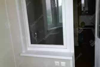 Остекление и отделка эркерной лоджии под ключ