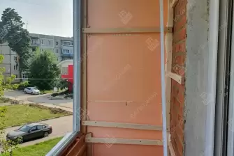 Остекление балкона и балконного блока с утеплением Пеноплексом