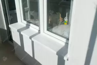 Остекление балкона и отделка стен