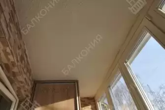 Отделка с утеплением балкона в квартире