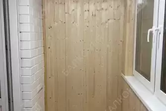 Отделка и утепление эркерного балкона