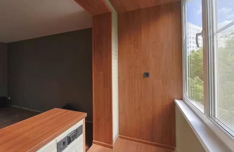 Объединение балкона с комнатой