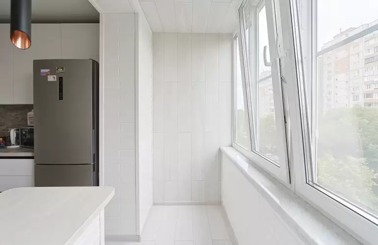 Объединение балкона с комнатой